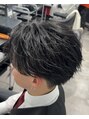 ウノ(U.No.)&nbsp;アイロンセットフェザーショト/長野市美容室/長野市メンズカット