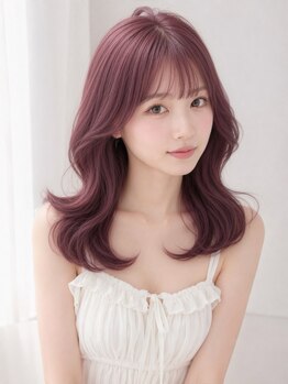 ユーフォリア 新宿店(Euphoria)の写真/[初回/2回目の方]ケアブリーチダブルカラー+TR￥17600♪ダメージ大幅カット♪ピンク等、華やかな色味をON☆
