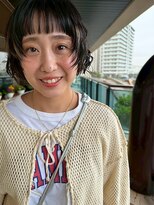 フィルム(FiLMs)&nbsp;ワンポイントカラー/ショートボブレイヤー/顔まわりカット