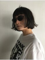 ナヌークカフラ(nanuk kafla)&nbsp;ボブ/ショートボブ/ニュアンスパーマ/お顔周り/似合わせ