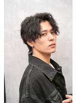 トラスト ザ バーバー 東京駅日本橋店(TRUST the Barber) センターパート/ツイストスパイラル/メンズヘア