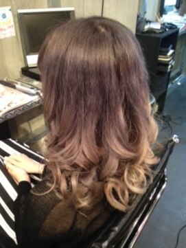 ゾーマ(ZOUMA) グレーアッシュ 3段グラデーション グレージュ