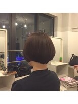 カタチヘアー(HAIR) 。。。。。艶。。。綺麗。。。ショートボブのカタチ。。。