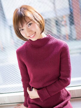 ジェム(GEM) **Gem Garden**ハネさせない☆前下がりマッシュショートボブ