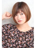 パティオンツー(PATIONN2)&nbsp;立体感ハイライトアッシュブラウン顎ラインショートボブ