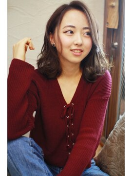 トヌコア ルア 下北沢店(TONUKOA RUA) 『TonukoaRua』大人女性のオーダーNo1ロブミディなウェーブ!