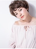 *mod's越谷*くせ毛風マッシュ☆ブランジュ丸みショートw