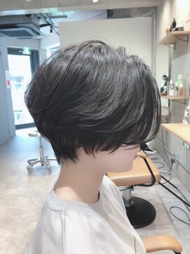 ダヴィン 中目黒(DaVin) 【DaVin中目黒】くすみカラー ハンサムショート 20代30代40代