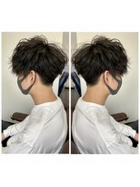 サロン クィ ベルジョーネ(SALON QUI BELLGIONE) マッシュベース×ツイストスパイラル