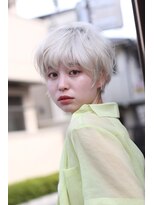 バサ 鷺ノ宮店(BASSA)&nbsp;【佐々木　スタイル】バニラベージュ×スウィングショート