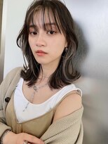 サイン 表参道(SIGN)&nbsp;ザクザクレイヤーカット巻き方簡単ミディアムロング韓国表参道