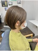 もみあげがかわいいショート