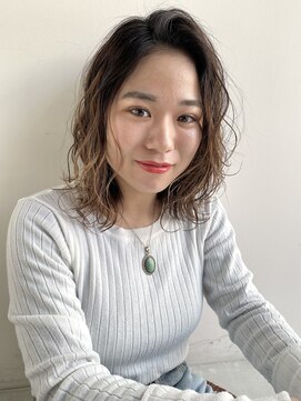 ロックワークオレンジ 西中島店(ROCK WORK ORANGE) ナチュラルなウェーブ スタイル＊