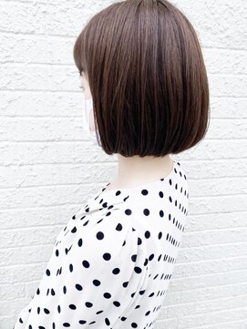 モリオ フロム ロンドン 成増店 【morio成増/玉井】コンパクトボブ　アッシュブラウン