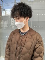 ヘアー アイス カンナ(HAIR ICI Canna)&nbsp;ツイストスパイラル×波巻きパーマ
