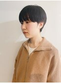 タイトなショートヘア