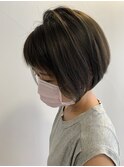 フェイスレイヤーボブ_チェリーブラウンフェミニンロング_309