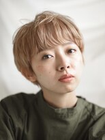 ピークアブー アヴェダ アトレ恵比寿(PEEK-A-BOO AVEDA)&nbsp;丸みショートベリーショートうる艶カラーベージュ20代30代40代