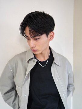 ニコ トウキョウ 渋谷(nico TOKYO) センターパート/ニュアンスパーマ/メンズカット