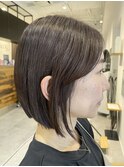 大人女性のトレンドボブ
