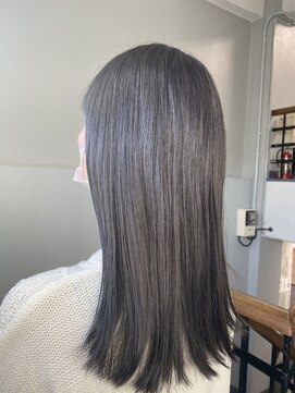 フレーム へアアンドトリートメント 天王寺北口店(FRAME) ブルーグレー