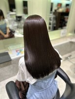 リー 尼崎(Lee)&nbsp;髪質改善艶カラー 艶髪オージュアトリートメント レイヤーカット