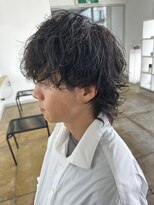 アトリーチェ 昭和店(ATTRICE) 波巻きスパイラルパーマ波巻きパーマメンズマッシュウルフカット