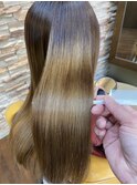 美髪ストレート艶髪髪質改善縮毛矯正似合わせカットトステア