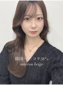 吉岡Style/韓国ヘア/色気◎marron beige