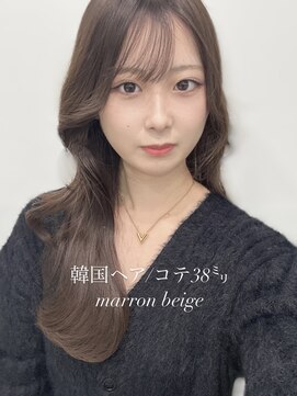 マーシュ 梅田(marshu) 吉岡Style/韓国ヘア/色気◎marron beige