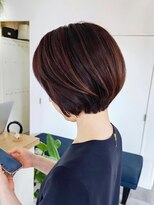 エイス 梅田 中津(Ace)&nbsp;グラデーションボブ　ピンクブラウンカラー