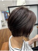 大人お手入れ簡単質感ボブ