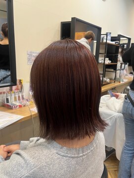 アルター(aL ter) レッドブラウン［ミニウルフ/パーマ/チェリーブラウン］長野歌穂