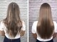 アンディアーモ カリーノ(andiamo carino)の写真/クセやうねりを解消☆地毛のような柔らかサラサラヘアーに！［髪質改善/白髪ぼかし/酸性ストレート］