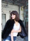 【BOTANIUM by Rr SALON】外国人風ニュアンシー無造作ロブヘア☆
