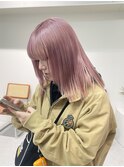 ◎ブロンドハイトーンカラーデザインカラーアンブレラカラー金髪