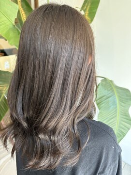 美容室 アイディー i-dee ブラウンカラー