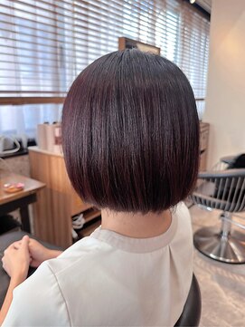 ヘアリゾート粋 トゥジュ 池袋東口店(tujuh) ショート/ストレート/髪質改善/ボブ