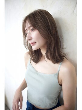 アール 北千住店(ar) 外ハネロブ＋グレージュ/ベージュ[北千住]