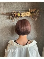 ロポ(LOPO)&nbsp;個性的なショートボブ