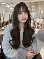 フォルテ 表参道店(FORTE) チョコブラウン/レイヤーカット/くびれ巻き/韓国ヘア/表参道