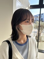 ノートエートル 西金沢(Nought etre)&nbsp;10代/20代/イヤリングカラー/ツヤ髪スタイル/ミディアムレイヤー