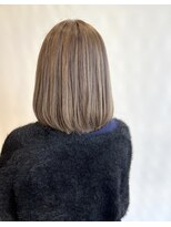 フルー 都立大学店(Fleu r)&nbsp;白髪ぼかしハイライトカラー