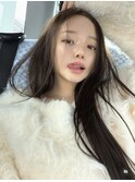渋谷韓国ヘア/髪質改善/前髪カット/ブリーチなし/韓国風