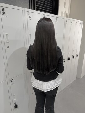 ノウハウ キョウト(KNOWHOW kyoto) 京都美容室/ロングヘア/グレージュ/暗髪