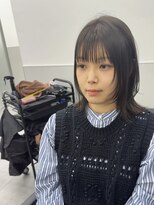 ゴウトゥデイシェアサロン 町田店(GO TODAY SHAiRE SALON)&nbsp;レイヤーボブ×カーキグレージュ