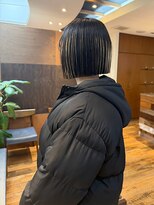 ダブル(W)&nbsp;ナチュラルハイライト/ショートボブ