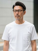 エムエイチザバーバー 本町(MH THE BARBER)&nbsp;大人のアップバングショート【北浜・堺筋本町・淀屋橋】
