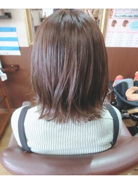 キュアスペース(CURE SPACE) 色濃く透ける透明感カラー 【 ミルクティベージュ 】