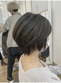 ナチュラルショートボブ
